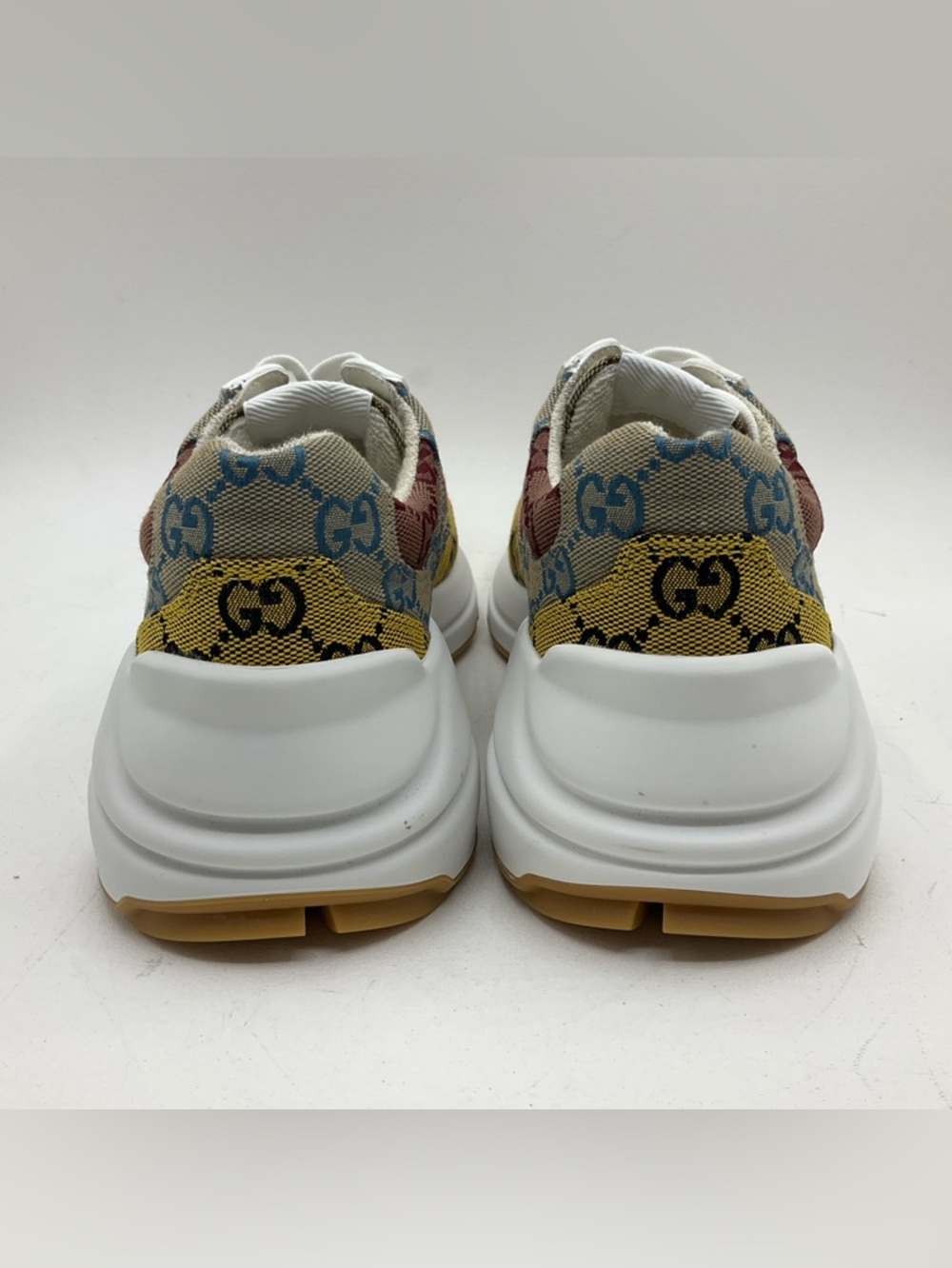 Gucci Rhyton GG Monogram Canvas Sneaker Shoes Size 36+ (US 6.5) - Picture 7 of 16